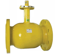Кран шаровый Broen Ballomax газовый Ду250 Ру16/12 фланцевый с ISO-фланцем, Траб=-40/+80 под привод и редуктор