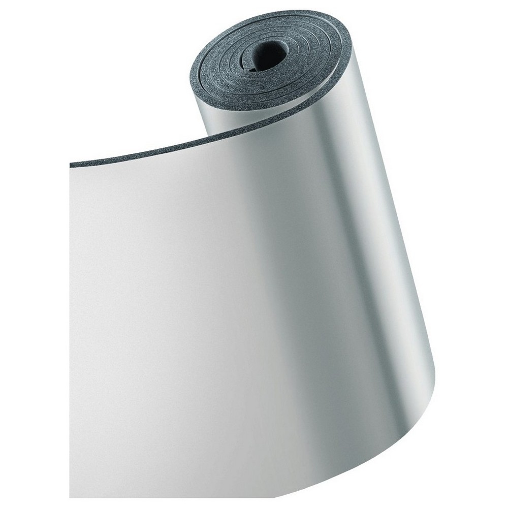 Рулон теплоизоляционный самоклеящийся K-flex ST AD AL Clad 13/1,0-14 толщина 13 мм, длина 14 м, материал - вспененный каучук с покрытием - AL CLAD, черный