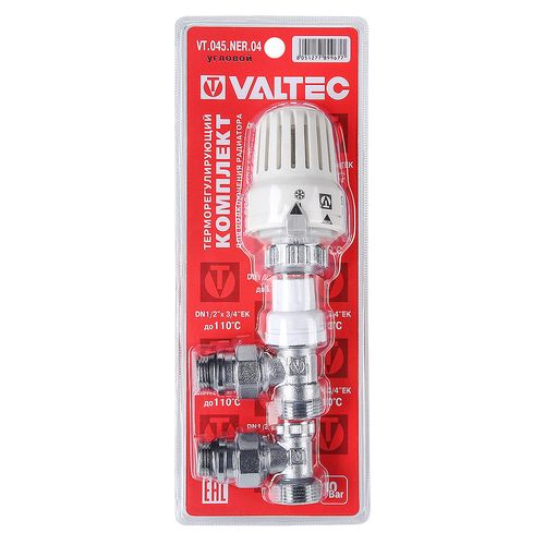 Комплекты терморегулирующего оборудования Valtec VT.045.NER Ду15 Ру10 евроконус