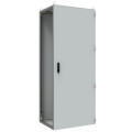 Корпус шкафа EKF PROxima FORT 1800x600x800 мм IP31, напольный, материал - сталь, цвет - светло-серый