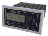 Датчик избыточного давлния на газ ПРОМА ИДМ-016 ДИ-Щ 40, щитовое исполнение, количество выходных реле - 4, диапазон измерений давлений 40-10КПа