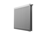 Радиатор стальной панельный Royal Thermo Ventil Hygiene VH20 2.0739 кВт настенный, высота - 400 мм, длина - 1700 мм, тип подключения - нижнее, присоединение резьбовое - 1/2", цвет - серый Silver Satin
