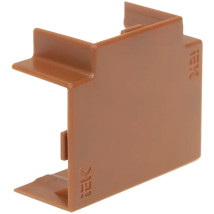 Угол Т-образный IEK Элекор КМТ 10x15 для кабель-канала, корпус - пластик, комплект 4 шт, цвет - дуб