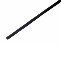 Трубка термоусаживаемая REXANT ТУТ 5/2.5 мм, длина 1 м, материал - полиолефин, цвет черный
