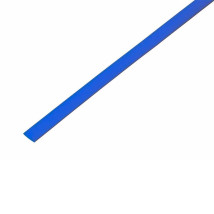 Трубка термоусаживаемая REXANT ТУТ 5/2.5 мм, длина 1 м, материал - полиолефин, цвет синий
